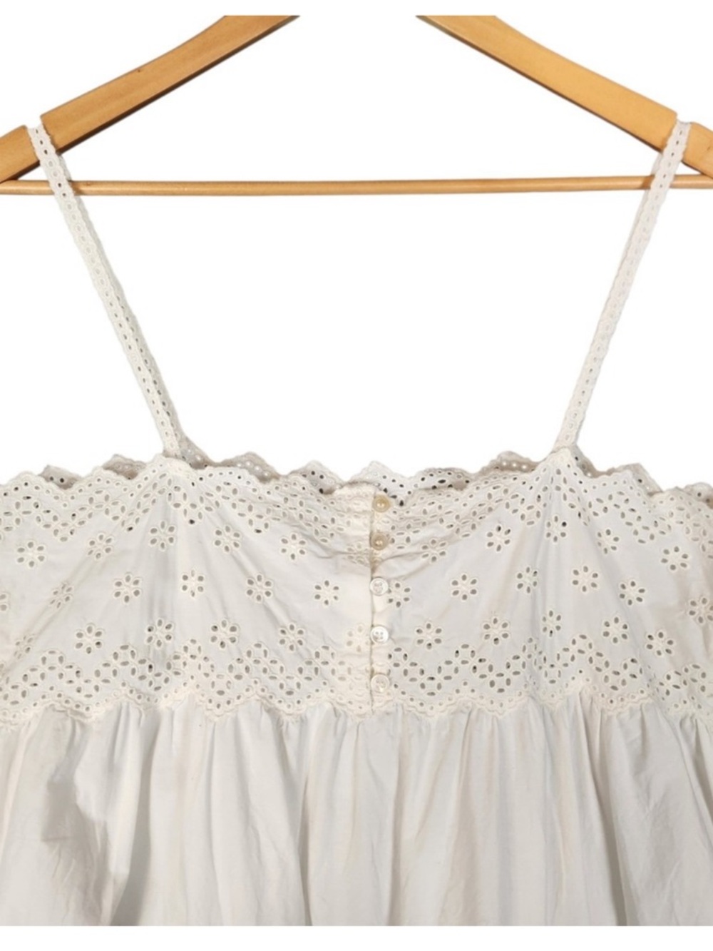 Doen White Eyelet Midi Sundress - Picture 4 of 10